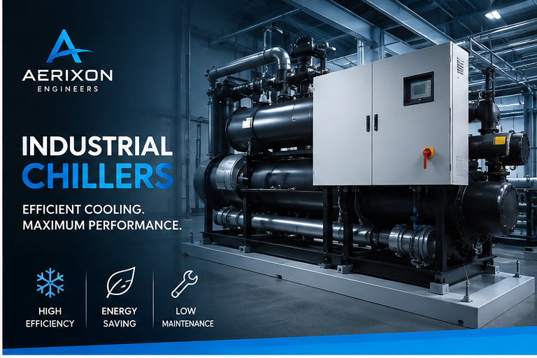 Aerixon Industrial Chillers - Hero Banner